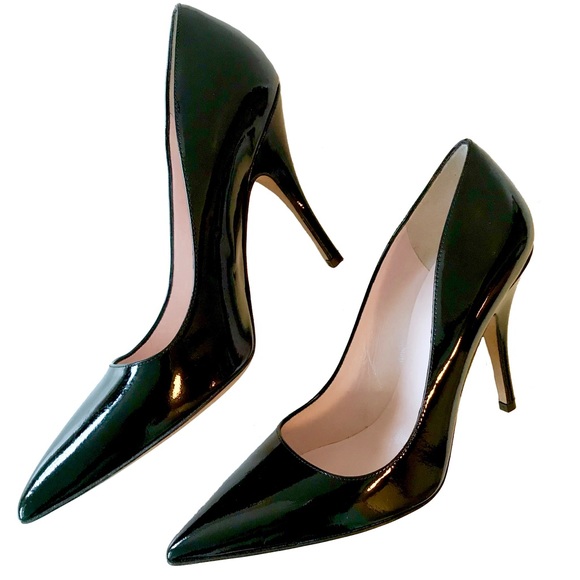 Kate Spade Shoes - Kate Spade Black Licorice Heels Pumps 4"